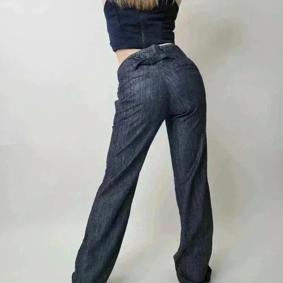 Banana Republic Wide Leg Flare Pants - 4 - Picture 7 of 7